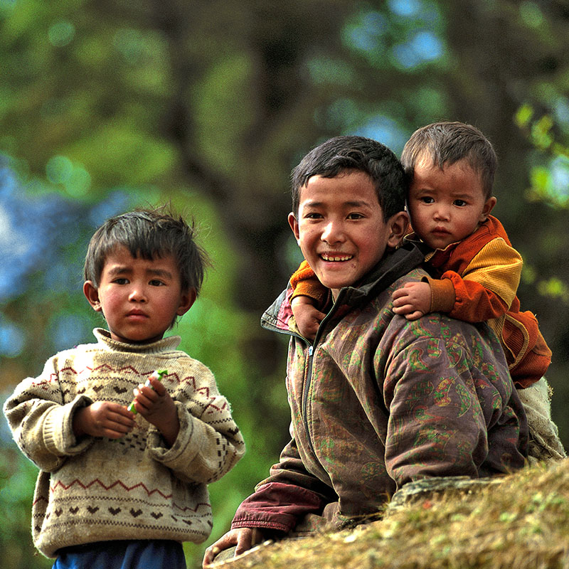 Les trois frères - Hélambu, Népal