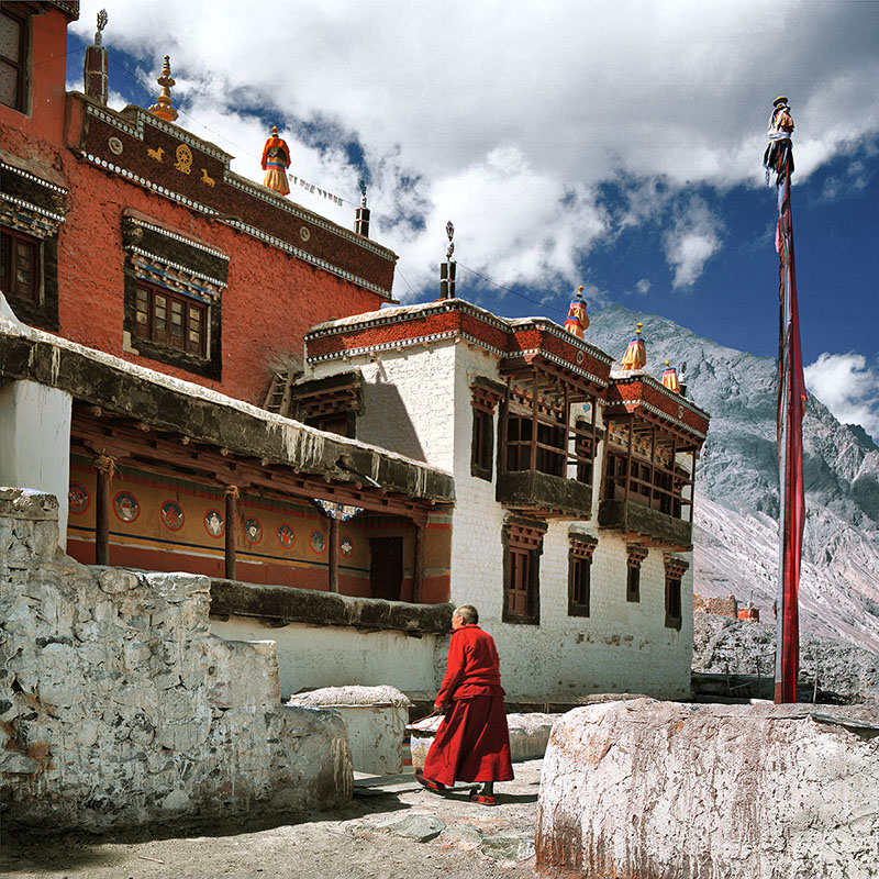 Monastère de Deskit - Vallée de la Shyok, Ladakh (Inde)