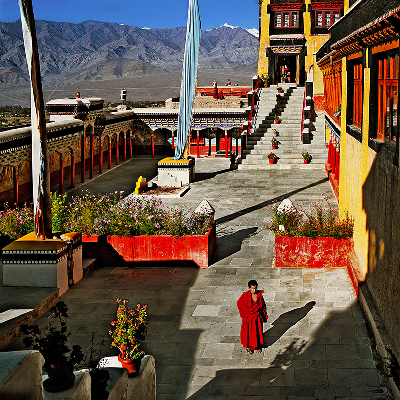 Monastère - Thiksey, Ladakh (Inde)