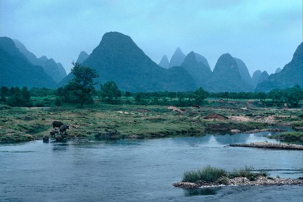 3-1-11 - Croisière sur la rivière Li Kiang - Guilin - Chine, 1984