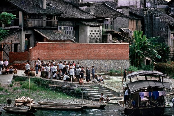 3-1-21 - Croisière sur la rivière Li Kiang - Guilin - Chine, 1984